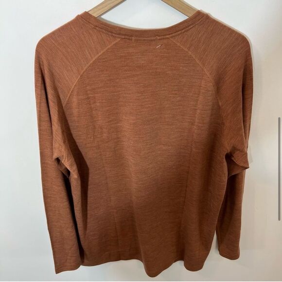SmartWool Classic Thermal Base Layer Top - Merino Wool, NEW 3X Copper Heather - Picture 6 of 12